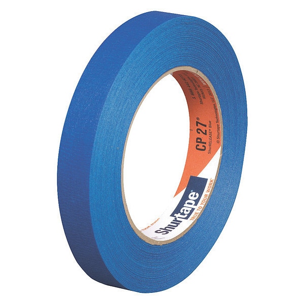 Cinta para pintores Shurtape, 18mm de ancho x 55m de largo, Azul - CP 027