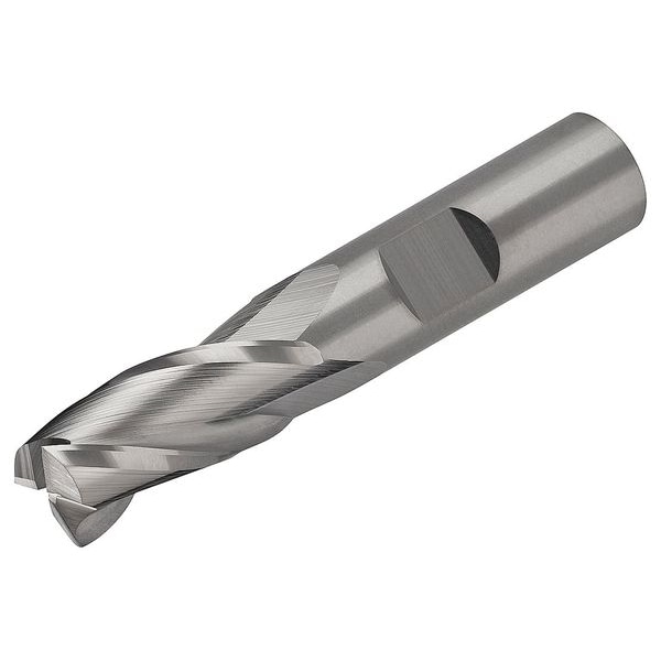 Micro 100 Carbide End Mill, Dia 1/2 In, Cut L 1 In - EMS-500-3X
