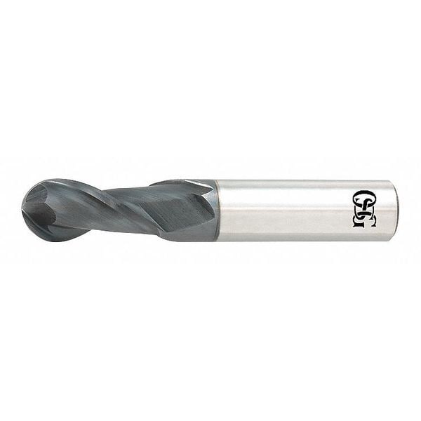 Osg Carbide End Mill, 1.0mm D, 3mm Cut - HP421-0394-BN