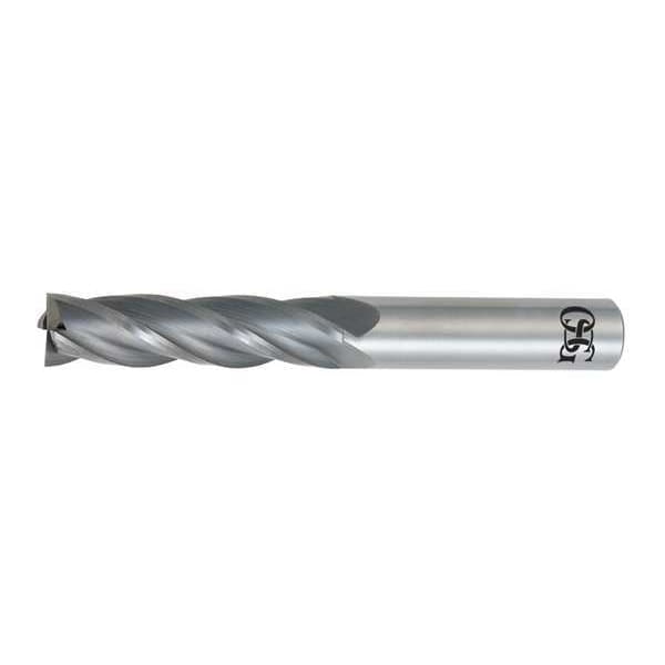 Osg Carbide End Mill, 1/2 in. dia, 1 in. Cut L - 464-5001