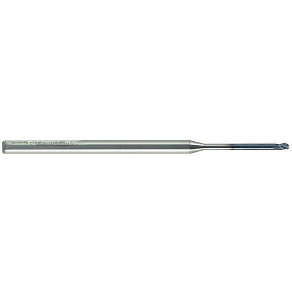 Melin Tool Co Carbide Micro End Mill, Ball, 3/64x0.07" - EMGN-.047-SF15-B-ALTIN