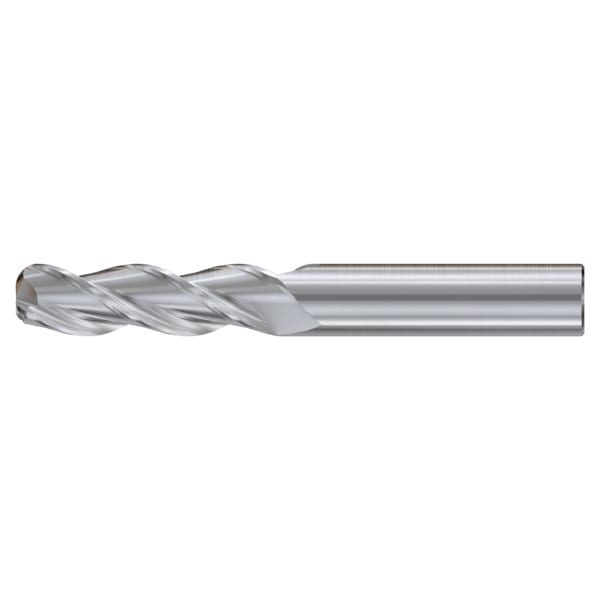 Yg-1 Tool Alu-Power Hpc 3 Flute Corner Radius 37 Degree Helix Coated End Mill - JAG97844