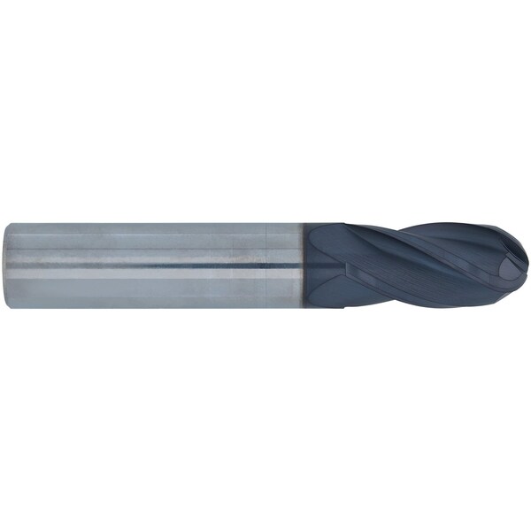 Cgs Tool 4Fl 30 Deg Ball End Mill 5/64"Dia 1/4"Loc 1-1/2"Oal W/Altin - 142-0781-ALTIN