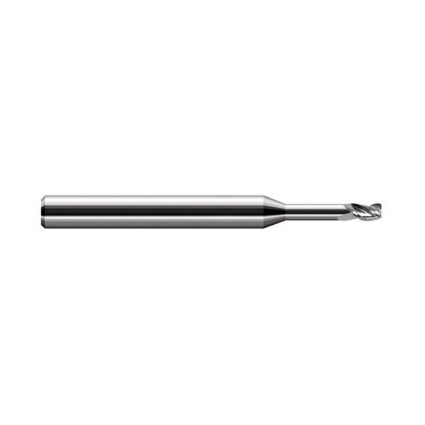 Harvey Tool 0.0250in Cutter DIA x 0.0050in Radius x 0.0370in L of Cut x 0.1250in 1/8 Reach Carbide Corner Rad - 800525