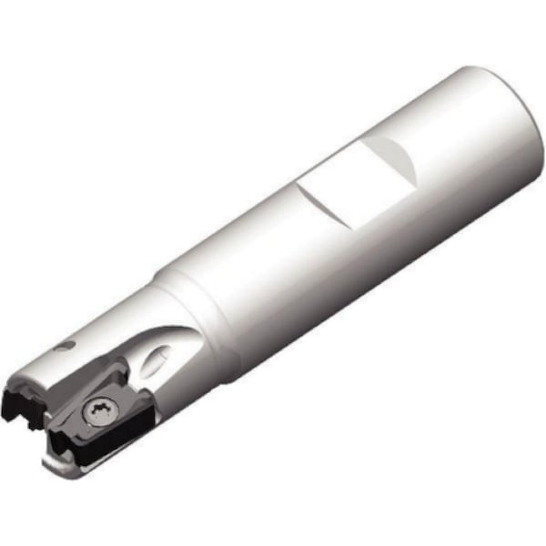 Widia Indexable Profiling End Mill, VSM490-10 Series, High Speed Steel, 10.00mm Depth of Cut - VSM490D025Z03B25XN10