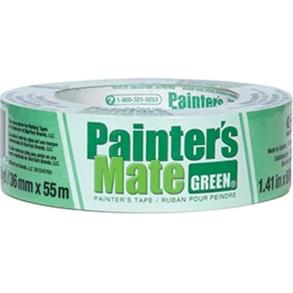 Cinta de enmascarar verde Tape Specialties Painters Mate - 1.5 X 180 pies - 68797150360