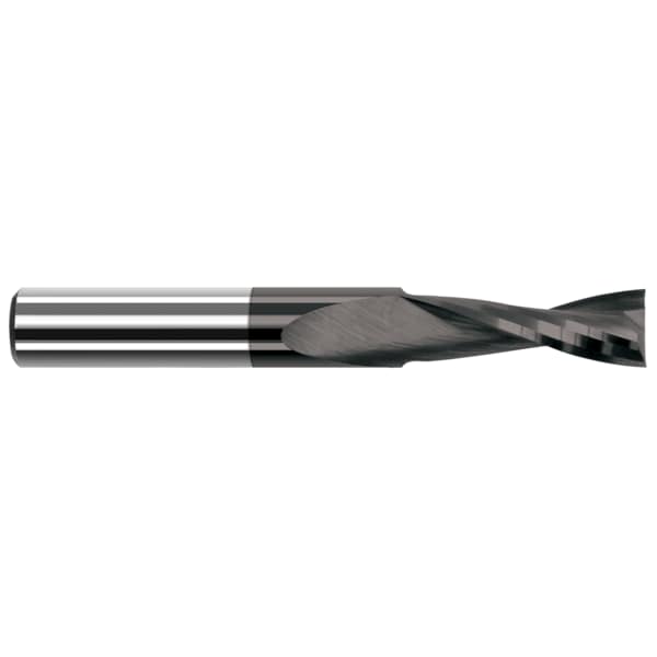 Harvey Tool End Mill for Plastics - 2 Flute - Square, 0.0625" (1/16), Finish - Machining: Amorphous Diamond - 60262-C4