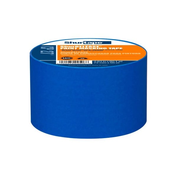Cinta para pintores Shurtape de 14 días ShurRELEASE, multi-superficie, azul, 72mmx55m, 16/caja - 178868