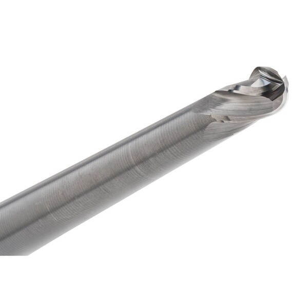 Cgs Tool 4Fl 30 Deg Profile Ball End W/ Reduced Neck1/8"Dia 1/4"Loc W/ 1-5/8" Reach 2-1/2"Oal - 8002