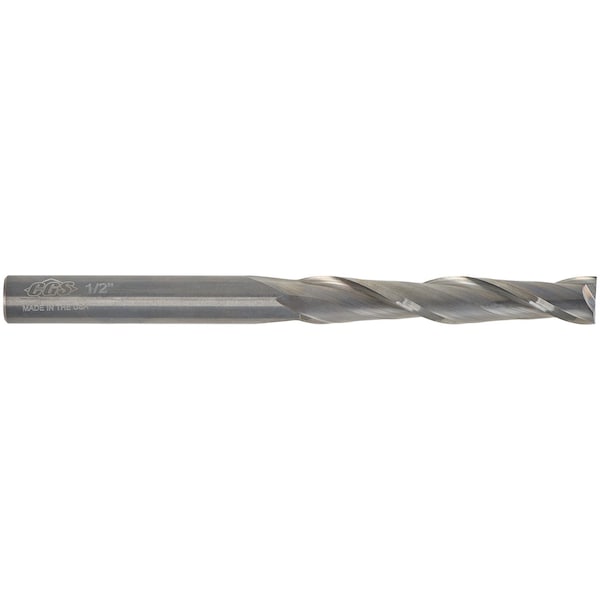 Cgs Tool 2 Flute Xl Length Sq End Mill 3/8"Dia 2"Loc 4"Oal - 820-3750
