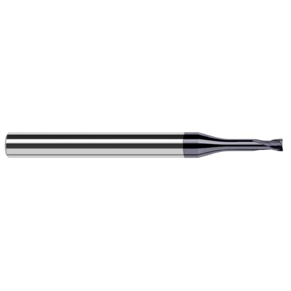 Harvey Tool End Mill for Hardened Steels - Corner Radius, 0.2500" (1/4), Number of Flutes: 4 - 934416-C6