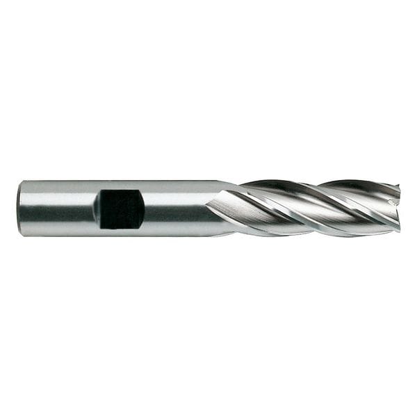 Yg-1 Tool HSS End Mill, Sngle, 1/2x1/2x1-1/4x3-1/4in - 04071