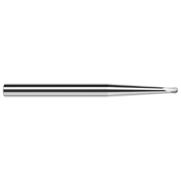 Harvey Tool High Helix End Mill for Aluminum Alloys - Ball, 0.1875" (3/16) - 996674