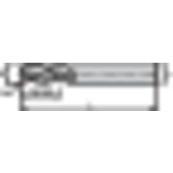Widia End Mill, 0.3125 in. Milling Dia., 4K03 - 4K1308073