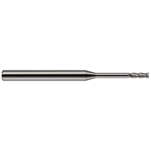 Harvey Tool Miniature End Mill - 2 Flute - Square, 0.0200", Shank Dia.: 1/8" - 849620