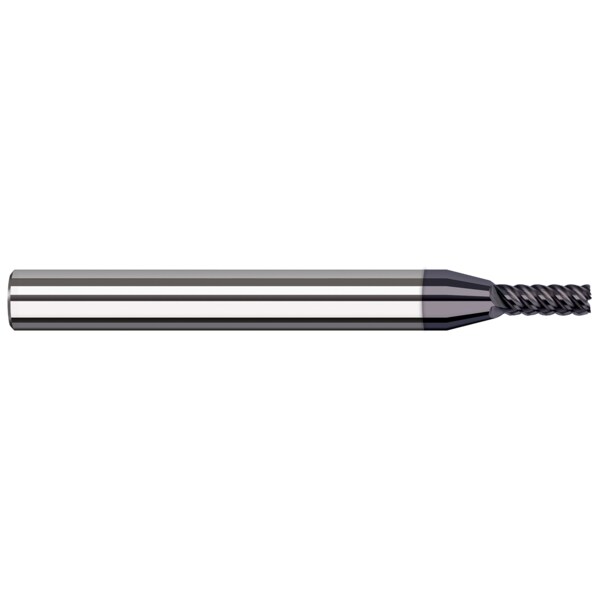 Harvey Tool End Mill for Exotic Alloys - Corner Radius, 0.0780" (5/64), Corner Radius: 0.0050" - 873078-C6