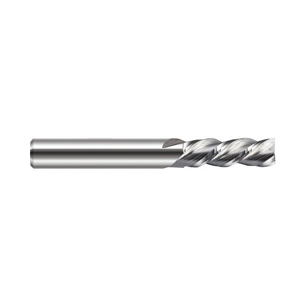 Harvey Tool 1/2 in. Cutter dia. x .75 in. 3/4  Carbide Square Downcut End Mill for Aluminum Alloys, 3 Flutes - 858632