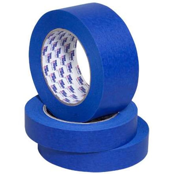 Cinta azul para pintores Tape Logic de Box Partners, 1.50 pulg. x 60 yardas, 3000, paquete de 24 - T9363000