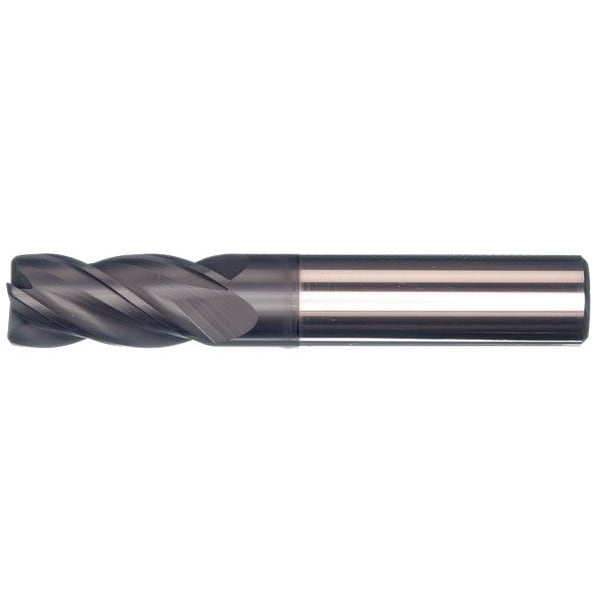 Mastercut Tool 1/8x3/8x1/8x1-1/2 4FL .015 Corner Radius Multi-Helix V4 No Flat, PowerA - 400-401-1