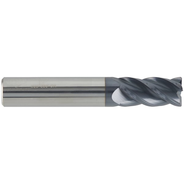 Cgs Tool Hi Velocity Cr Series 4Fl 1" Dia 1-1/2" Loc 6" Oal 4" Ext. Reach W/.030 Cr And Altin Coating - HV143-1002