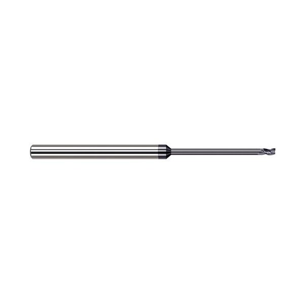 Harvey Tool 1/16 Cutter dia. x 3/32 x 0.9500 in. Reach Carbide Square End Mill, 4 Flutes, AlTiN Coated - 735162-C3