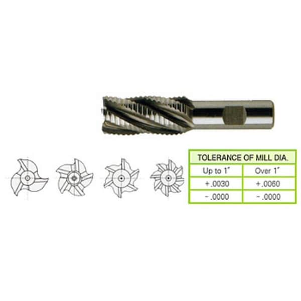 Yg-1 Tool 5 Flute Regular Length Coarse Pitch Rougher 8% Cobalt - 60409