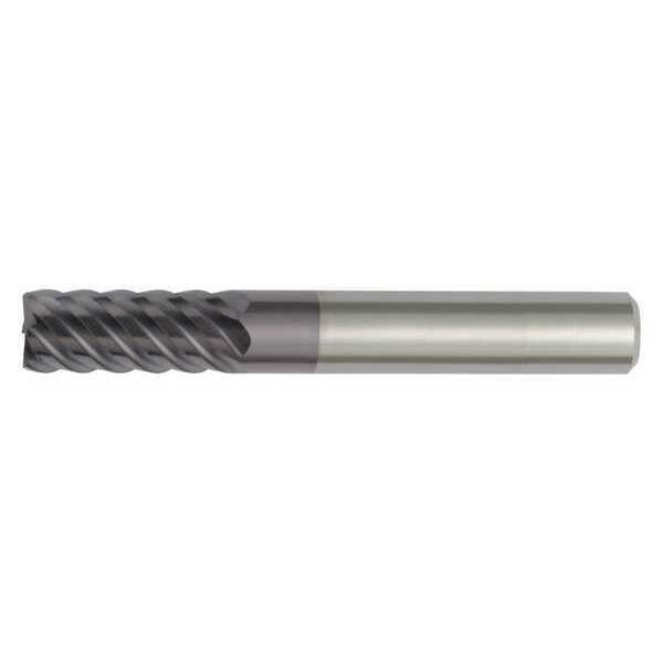 Widia End Mill, TiAlN, 0.7500 in Millng Dia, 4S0F - TR4S0F19007