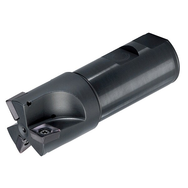 Widia Indexable Profiling End Mill, M690 Series, High Speed Steel, 0.4000 in Depth of Cut - M690D150Z03W125SD12