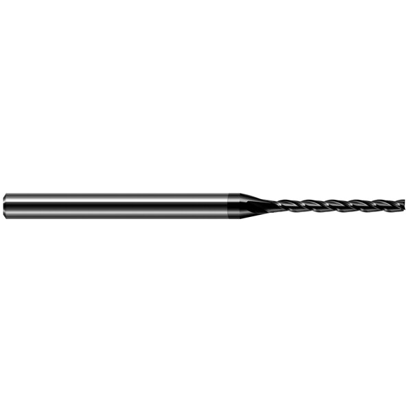Harvey Tool Mini End Mill-Corner Radius-Long Flute .1250" (1/8) Cutter DIAx.0400" Radius x.6250" (5/8) L of Cut - 951362-C4