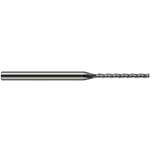 Harvey Tool Miniature End Mill - Square - Long Flute, 0.0350", Length of Cut: 0.4250" - 34935