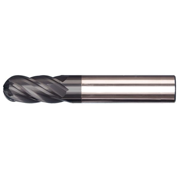 Mastercut Tool 3/8x7/8x3/8x2-1/2 4FL Ball Multi-Helix V4 No Flat, PowerA - 400-216-1