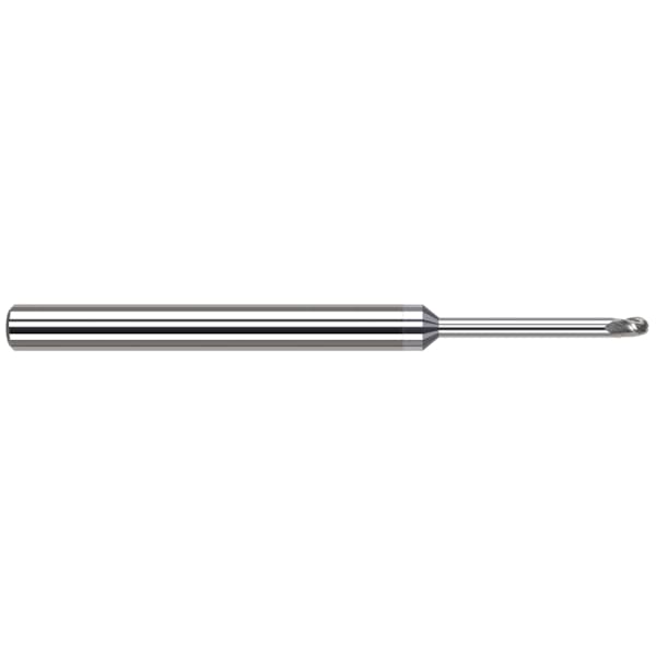 Harvey Tool End Mill for Aluminum Alloys - Ball, 0.0620" (1/16) - 925162-C8