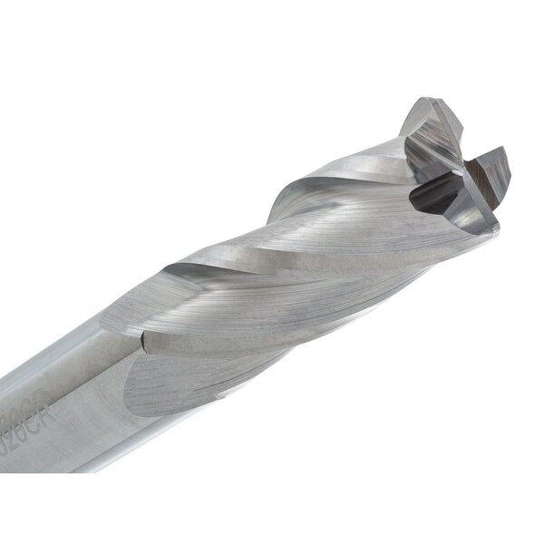 Cgs Tool 4Fl Std Cr End Mill 3/8" Dia 1" Loc 2-1/2" Oal W/.030 Cr - CR143-3750.030