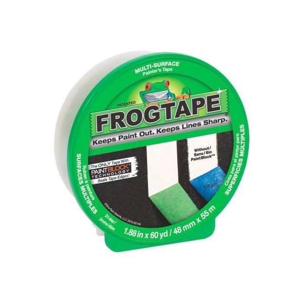 Cinta para pintor FrogTape de Shurtape, Multi-Surface, Verde, 48mm x 55m - Caja de 20 - 157900