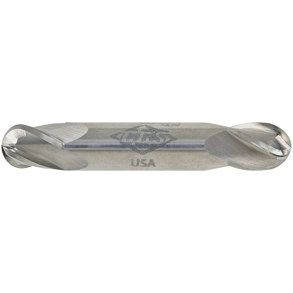 Cgs Tool 4 Flute Dem Ball End Stub Length 3/4"Dia 3/4"Shank 1"Loc 4"Oal - 442-7500