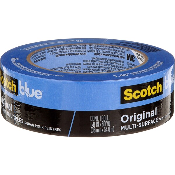 Cinta de enmascarar para pintura Scotch, 36mm x 55mm, azul - 2090-36EC