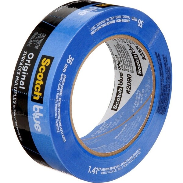 Cinta de enmascarar para pintura Scotch, 36mm x 55mm, azul - 2090-36EC