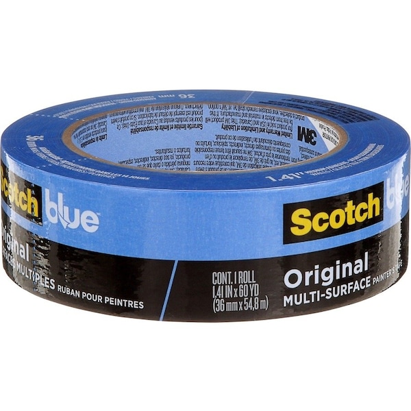 Cinta de enmascarar para pintura Scotch, 36mm x 55mm, azul - 2090-36EC