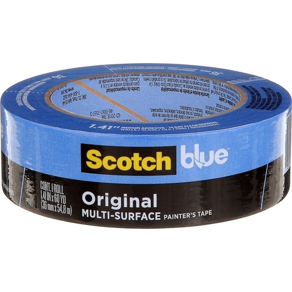Cinta de enmascarar para pintura Scotch, 36mm x 55mm, azul - 2090-36EC