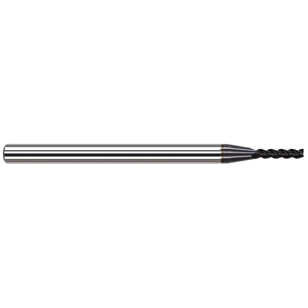 Harvey Tool End Mill for High Temp Alloys - Square 0.0200" (.5 mm) Cutter DIA x 0.1000" Length of Cut - 852920-C6