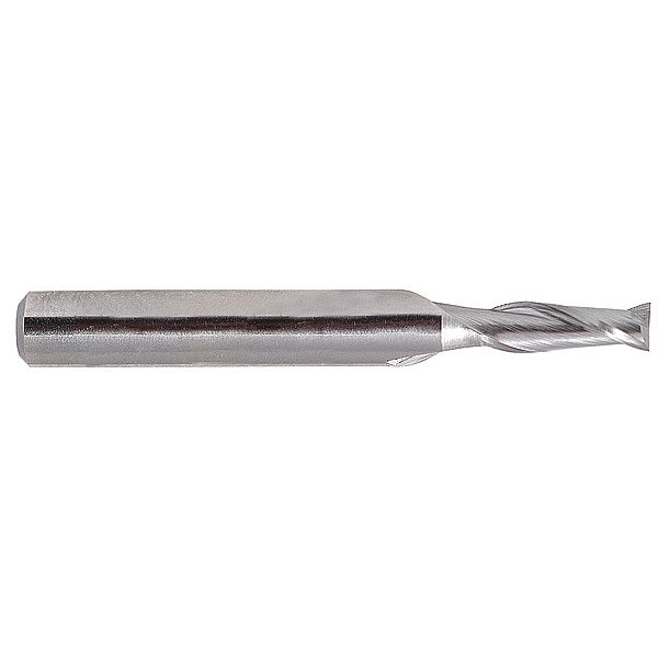 Melin Tool Co Hss Generl Purpose End Mill, Sq., 1/8x3/8" - A-1204