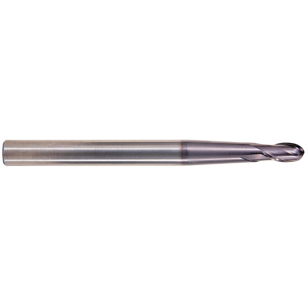 Yg-1 Tool 2 Flute 30 Deg Helix Taper Neck Ball Nose X-Power Carbide - 93529