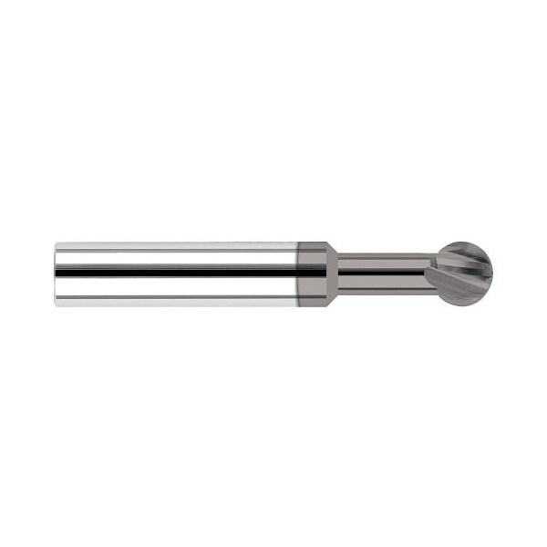 Harvey Tool 1/4 in. dia. x 3/8 in. Neck x 270 deg. Carbide Undercutting End Mill, 4 Flutes, diamond Coated - 52916-C4