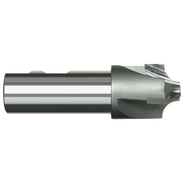 Harvey Tool Carbide Tipped Corner Rounding End Mill - 3 Flute, 0.4370", Shank Dia.: 1" - 45028
