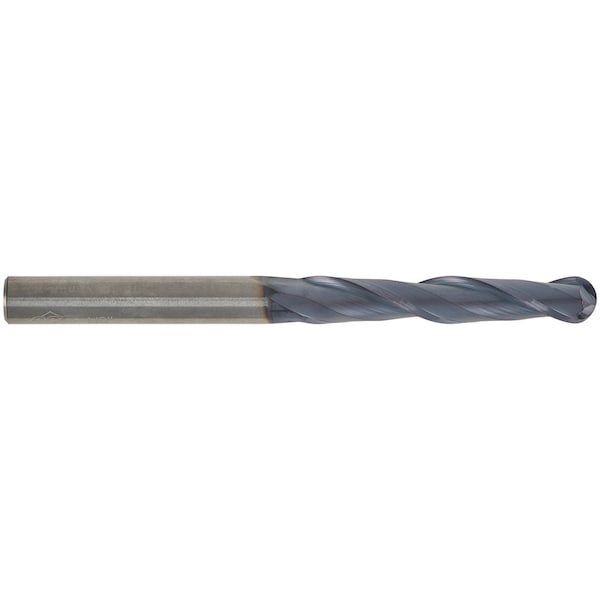 Cgs Tool 2 Flute Xl Length Ball End Mill 1/8"Dia 1"Loc 3"Oal W/Altin - 822-1250- ALTIN