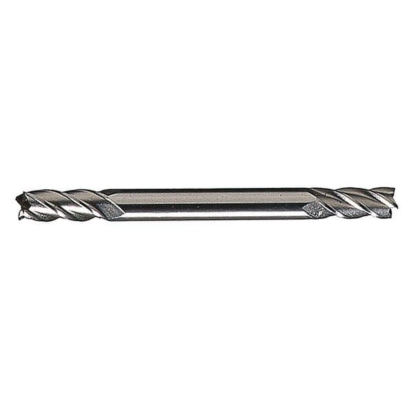 Cleveland 4-Flute Cobalt 8% Square Double End CenterCut CTD HMDC-4 Bright 3/32x3/16x0.1406x2 - C40985