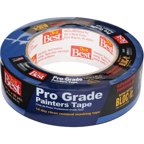 Cinta de enmascarar azul de grado profesional All-Source, 1.41 pulgadas x 60 yardas - 99613