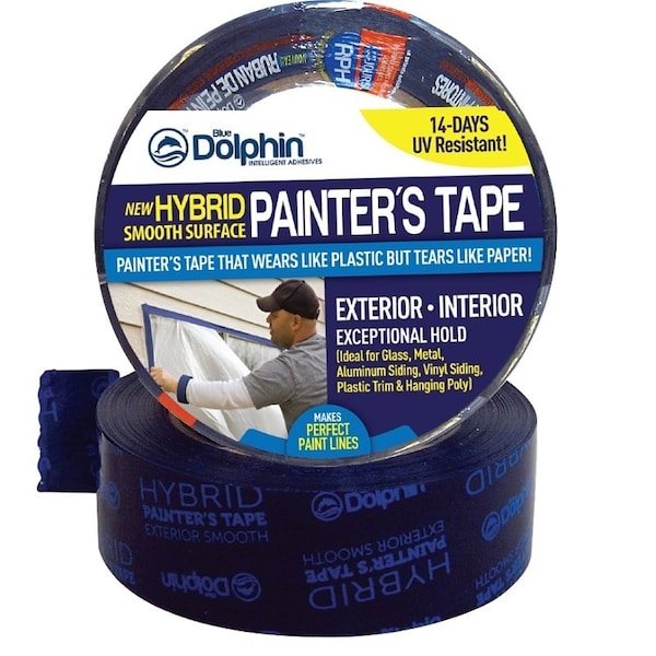 Cinta exterior Blue Dolphin, 45 yardas de longitud, 1.88 pulgadas de ancho - TP EXT S 0200