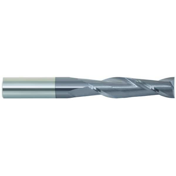 Zoro Select Carbide End Mill, 1/8In, 2FL, Single - 216-001004