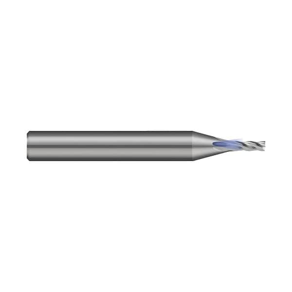 Harvey Tool 3/32 Cutter dia x 0.279 in. Length of Cut Carbide Coolant Through Square End Mill, 4 Flutes - 742993